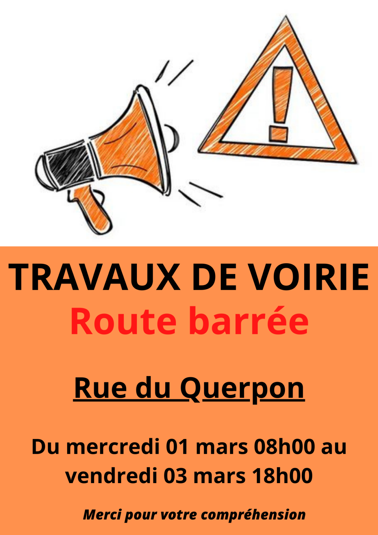 Route barree Querpon 2