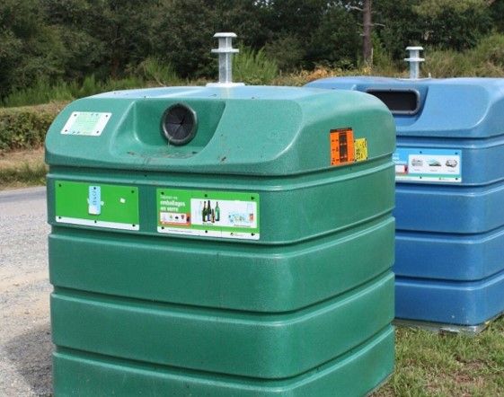 Le SMICTOM des Pays de Vilaine a installé des points de collecte des déchets de type matériaux tout autour de la commune de Val d'Anast.