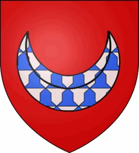 Blason des seigneurs de Maure, figurant sur les armes de cette famille historique de Maure-de-Bretagne, Val d'Anast.