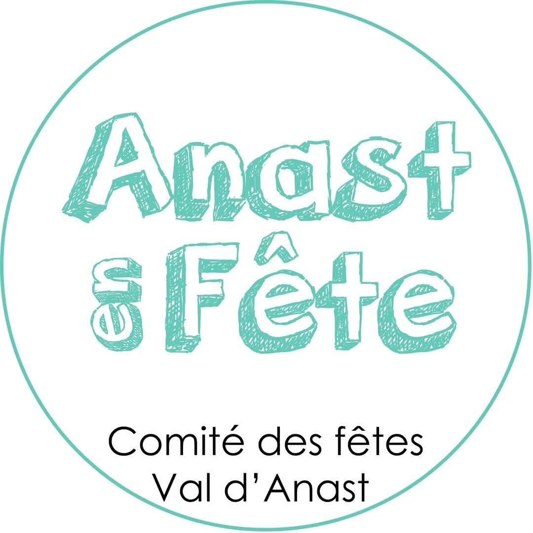Logo du comité des fêtes de Val d'Anast Anast en fête