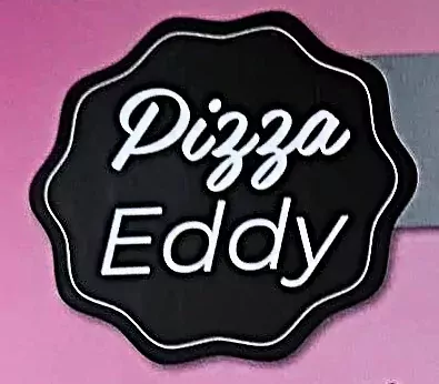 Logo de Pizza Eddy, food truck présent à Campel chaque mardi soir dès 18 h.