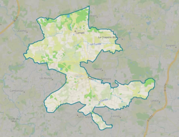 L'outil en ligne MonTerritoireCarto permet à toute personne qui le souhaite de consulter la division cadastrale du territoire communal de Val d'Anast.