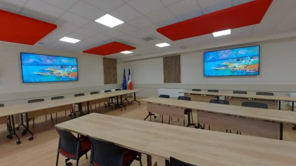 Salle du Conseil Municipal au sein de la salle Georges François