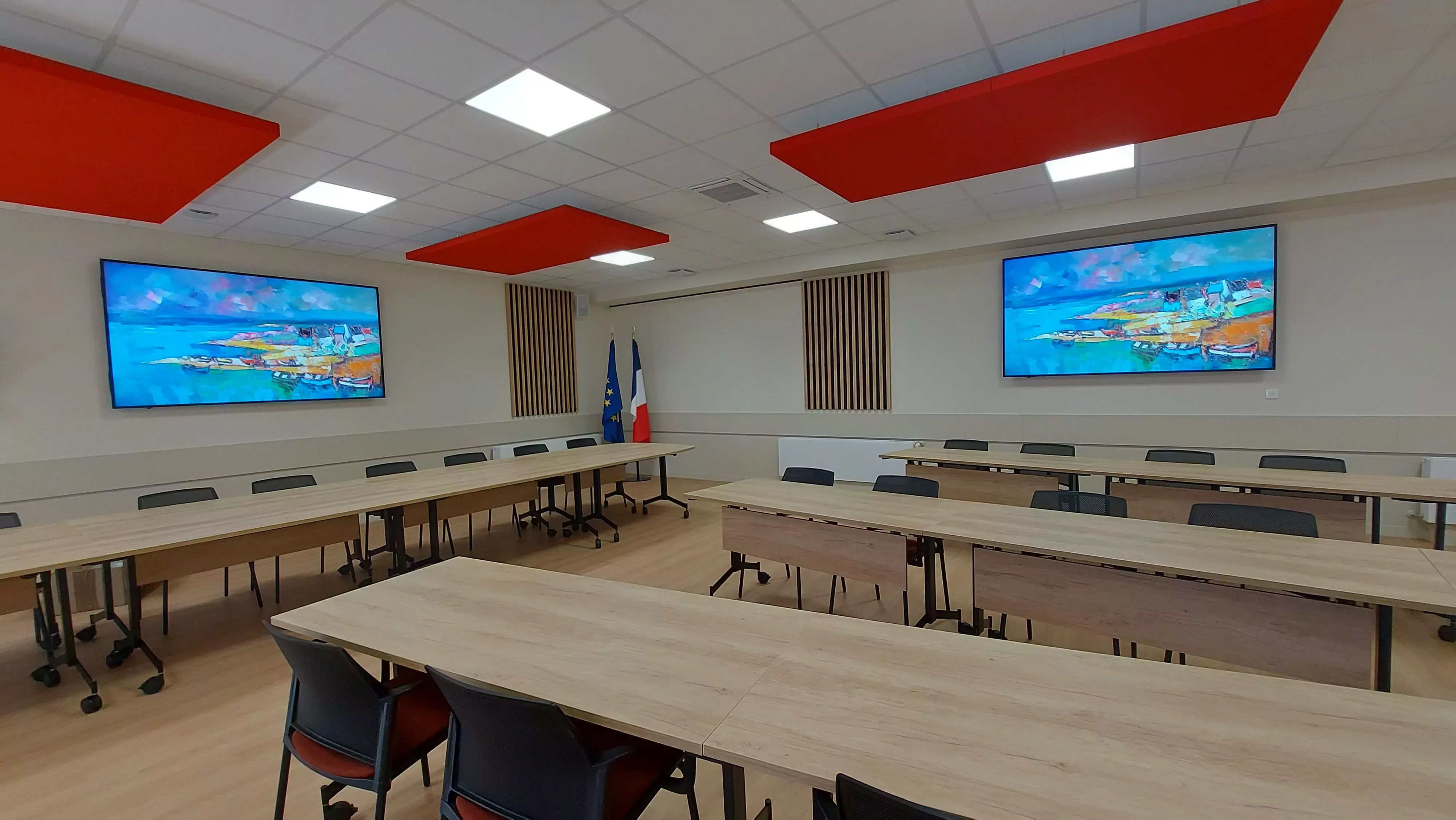 Salle du Conseil Municipal au sein de la salle Georges François